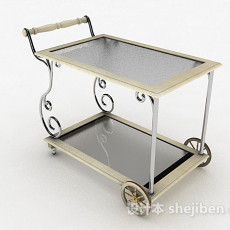 移动餐桌3d模型下载