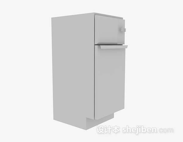 免费电冰箱3d模型下载