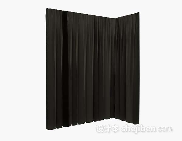 黑色窗帘