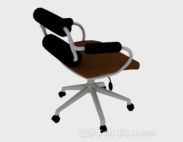 设计本简约办公椅3d模型下载