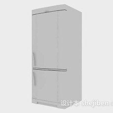 家居电冰箱3d模型下载