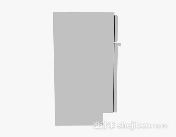 设计本电冰箱3d模型下载