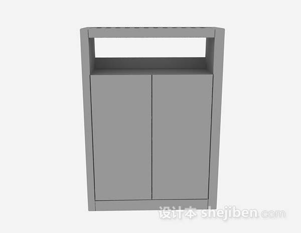 现代风格简约家居衣柜3d模型下载