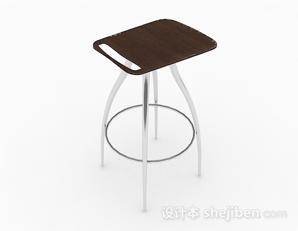 简约休闲椅子3d模型下载