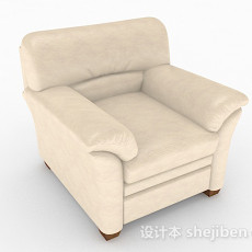 家居单人沙发3d模型下载
