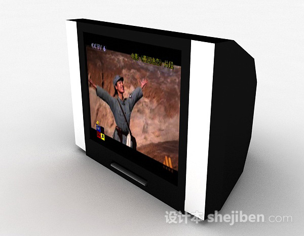 免费家居电视机3d模型下载
