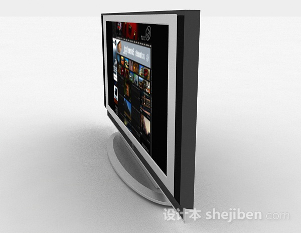 设计本家居立式电视机3d模型下载