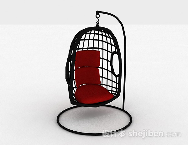 欧式吊篮椅3d模型下载