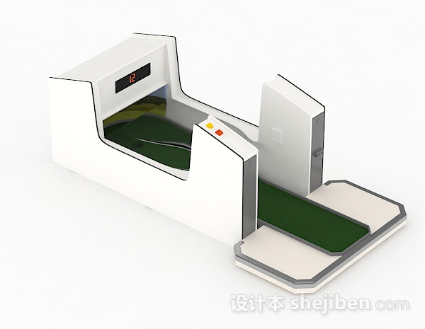 室内高尔夫球机3d模型下载