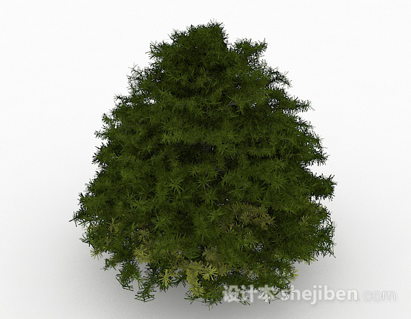 免费绿色低矮植被3d模型下载