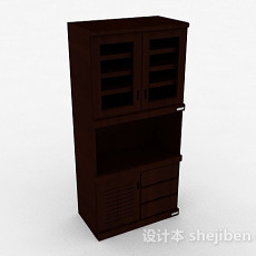 卧室衣柜3d模型下载