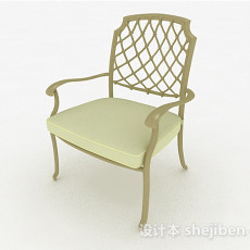 绿色家居椅子3d模型下载