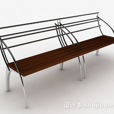 室外休闲椅子3d模型下载