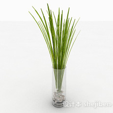 玻璃花瓶3d模型下载