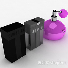 盒装香水3d模型下载