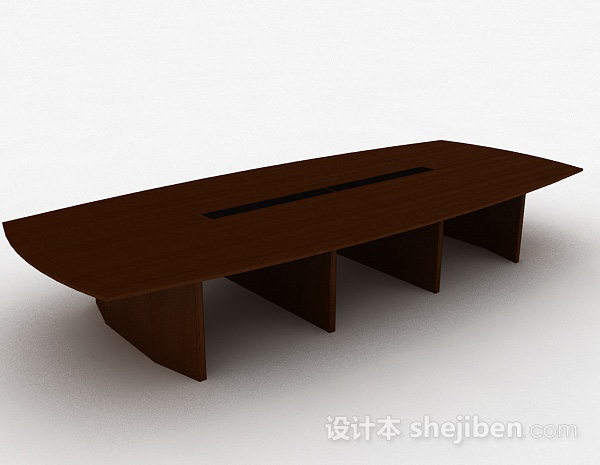 现代风格木质会议桌