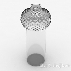 玻璃艺术造型摆设瓶3d模型下载