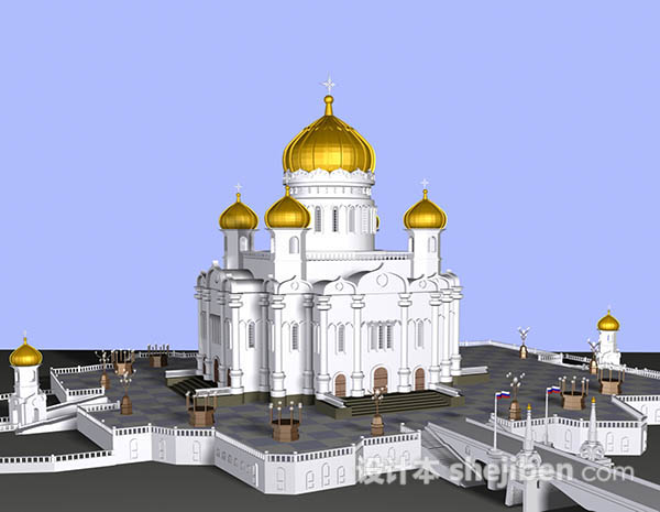 伊斯兰城堡3d模型下载