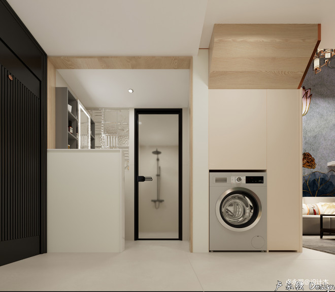LOFT小公寓新中式风格设计_169