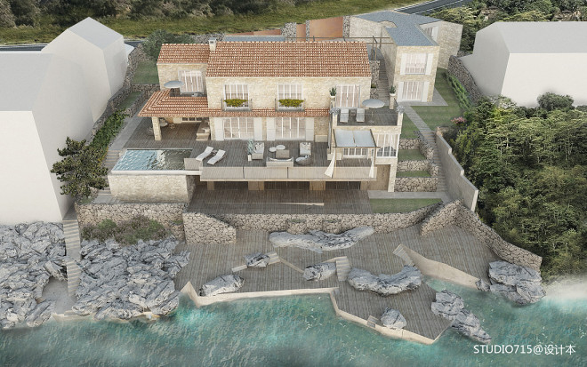 住宅设计 | 克罗地亚现代海景独栋别